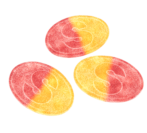 S-Märke Sour Lemon Raspberry 500g Coopers Candy