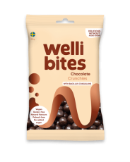 Wellibites Chocolate Crunchies 50g (BF: 2024-10-12) Coopers Candy