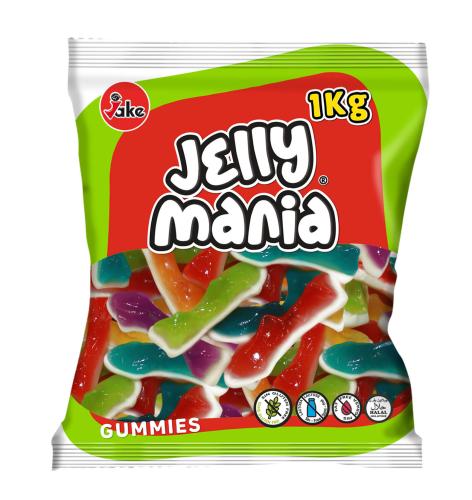 Jake Jelly Mania Sharks 1kg Coopers Candy