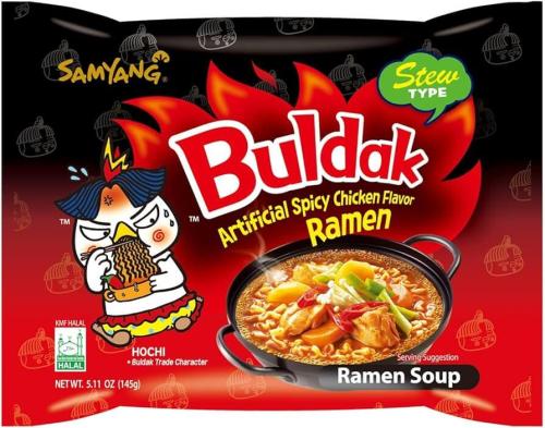 Samyang Buldak Hot Chicken Ramen Stew 140g Coopers Candy