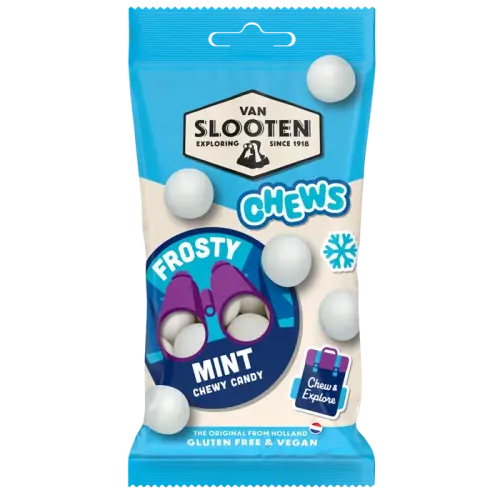 Van Slooten Chews - Frosty Mint 60g Coopers Candy