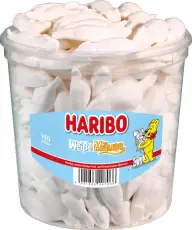 Haribo White Mice 1.05kg Coopers Candy