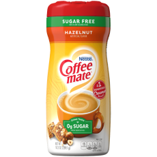 Nestle Coffee-Mate Zero Sugar Hazelnut 289g Coopers Candy