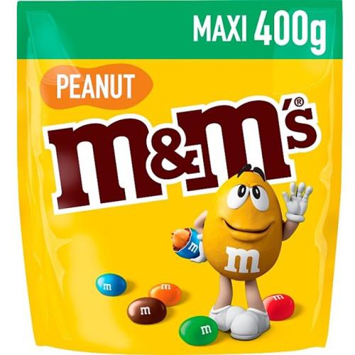 M&Ms Peanut 400g (BF: 2024-10-13) Coopers Candy