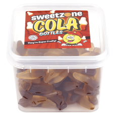 Sweetzone Tubs Cola Bottles 170g Coopers Candy