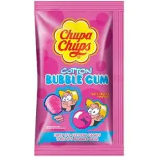 Chupa Chups Cotton Bubble Gum Tutti Frutti Flavour 11g Coopers Candy