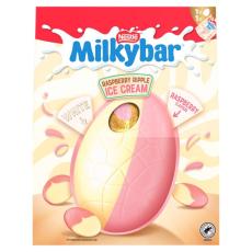 Milkybar Raspberry Ripple Giant Egg 236g Coopers Candy