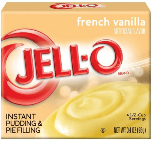 Jello instant Pudding French Vanilla 96g Coopers Candy