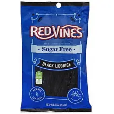 Red Vines Sugar Free Black Licorice 142g Coopers Candy