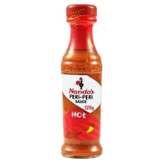 Nandos Peri Peri Sauce - Hot 125ml (BF: 2024-12-18) Coopers Candy