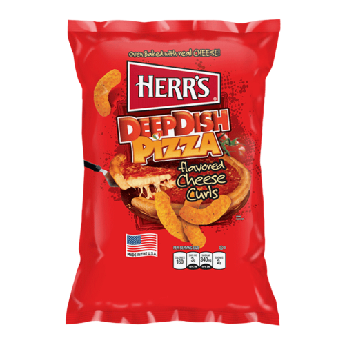 Herrs Deep Dish Pizza 113g Coopers Candy