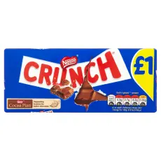 Nestle Crunch Milk Chocolate Bar 100g Coopers Candy