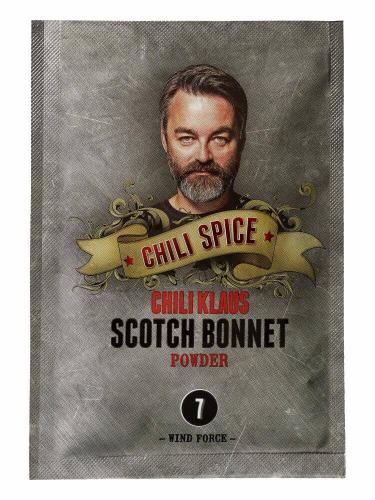 Chili Klaus Scotch Bonnet Chili Powder 12g Coopers Candy