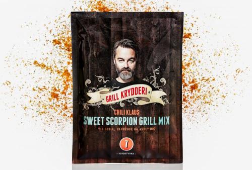 Chili Klaus Sweet Scorpion Grill Mix 75g Coopers Candy