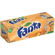 Fanta Peach 355ml 12-pack Coopers Candy