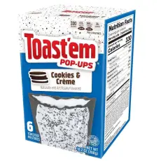 Toast'em Frosted Cookies & Cream 288g Coopers Candy