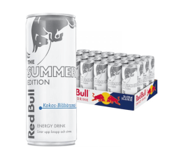 Red Bull White Ed. Kokos/Blåbär 25cl x 24st (helt flak) Coopers Candy