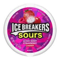 Icebreakers Sours Berry 42g x 8st Coopers Candy