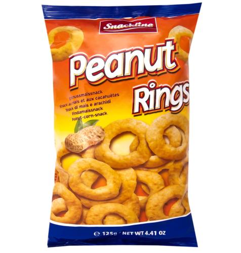 Snackline Peanut Rings 125g Coopers Candy