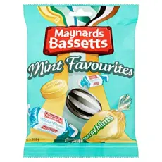 Maynards Bassetts Mint Favourites Bag 192g Coopers Candy