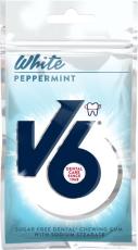 V6 White Peppermint 30.8g(BF:2024-10-26) Coopers Candy