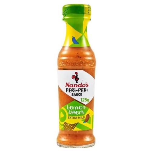 Nandos Lemon & Herb Peri Peri Sauce 125g Coopers Candy