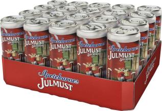 Apotekarnes Julmust Sockerfri 33cl x 20st (helt flak) Coopers Candy