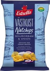 Estrella Västkust Nätchips Sourcream & Onion 160g Coopers Candy