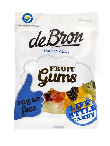 de Bron Fruit Gums Sockerfri 100g Coopers Candy