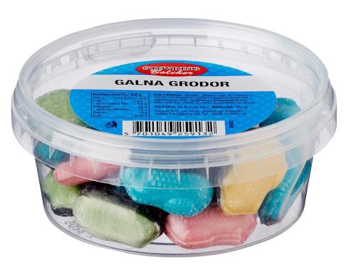 Stövring Galna Grodor 162g Coopers Candy