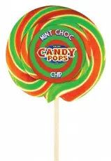 Candy Pops - Mint Choc Chip 75g Coopers Candy