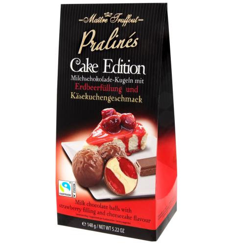 Pralines Cake Edition - Strawberry & Cheesecake 148g Coopers Candy