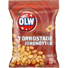 OLW Torrostade Jordnötter 200g Coopers Candy