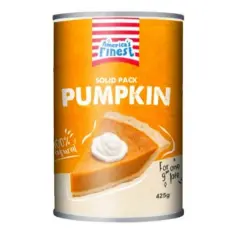 Americas Finest Natural Solid Pack Pumpkin 425g Coopers Candy