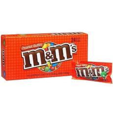 M&Ms Peanut Butter 46g x 24st Coopers Candy