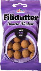 Filidutter Svart Vinbär 65g Coopers Candy