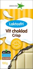 Green Star Laktosfri Vit Choklad Med Crisp 100g Coopers Candy