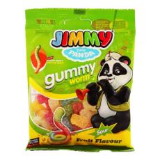 Jimmy The Panda - Sour Worms 80g Coopers Candy