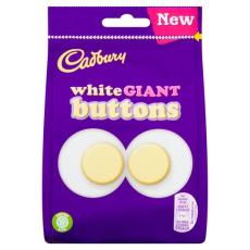 Cadbury White Giant Buttons 85g (BF: 2025-03-08) Coopers Candy