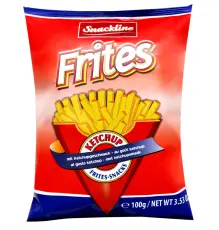 Snackline Frites-Snacks With Ketchup Flavor 100g Coopers Candy