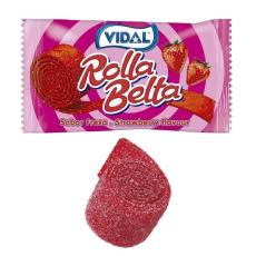 Vidal Rolla Belta Strawberry 19g Coopers Candy