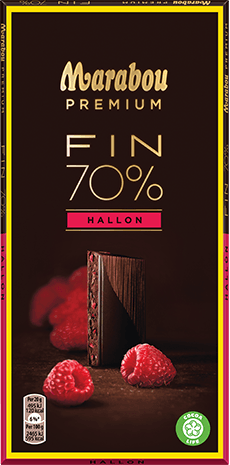 Marabou Premium Hallon 70% 100g