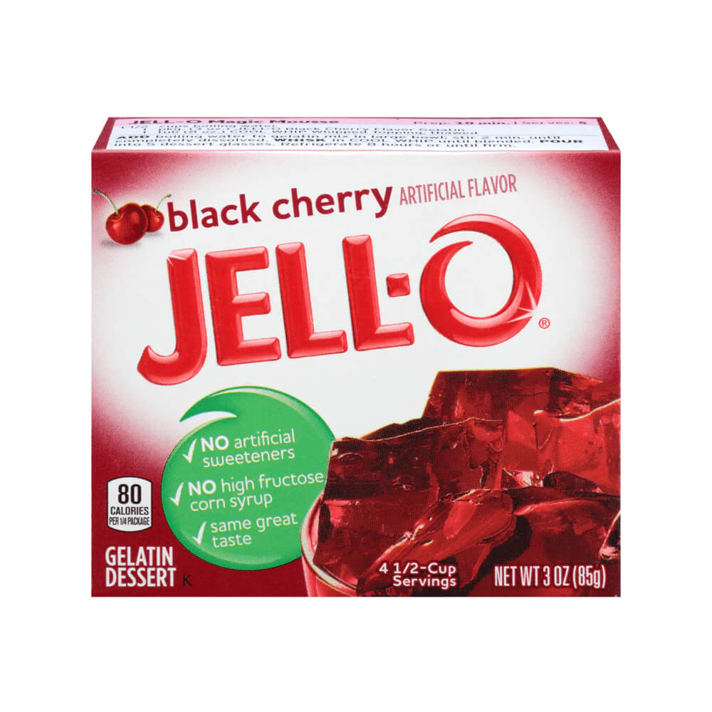 Läs mer om Jello Black Cherry 85g