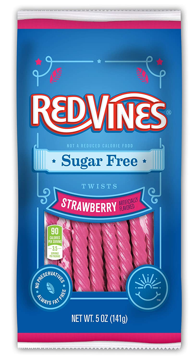 Red Vines Strawberry Sugar Free 142g