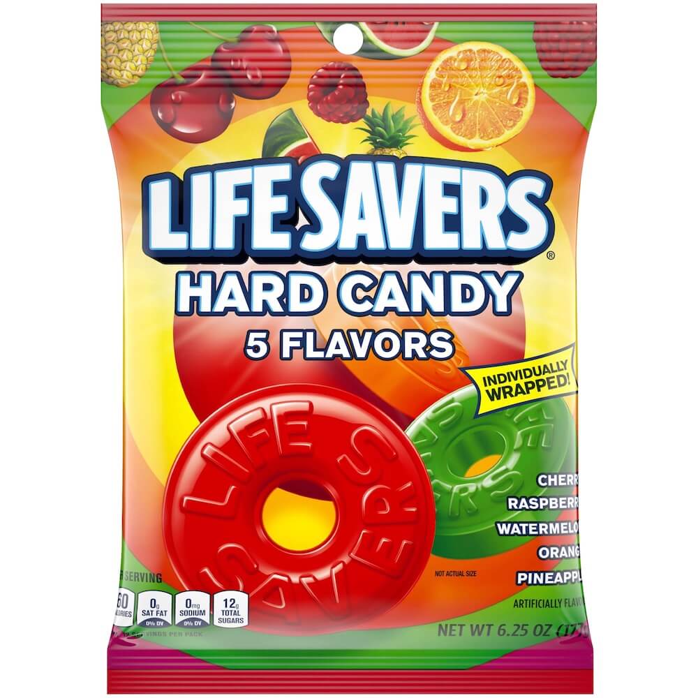 Lifesavers 5 Flavors Hard Candy 177g