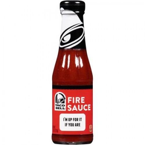 Köp Taco Bell Fire Taco Sauce 213g Hos Coopers Candy