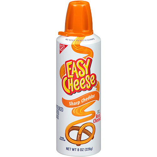 Köp Nabisco Easy Cheese - Sharp Cheddar 226g Hos Coopers Candy