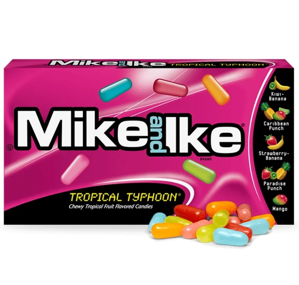 Mike and ike Tropical Typhoon 120g