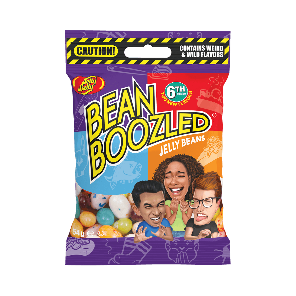 Läs mer om Jelly Belly Beanboozled 6th Ed. Refill 54g