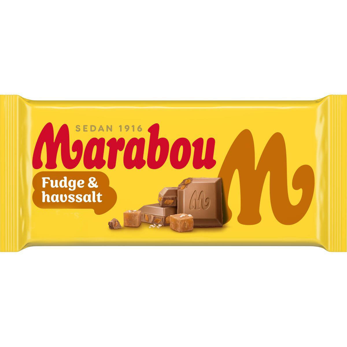 Marabou Fudge & Havssalt 185g